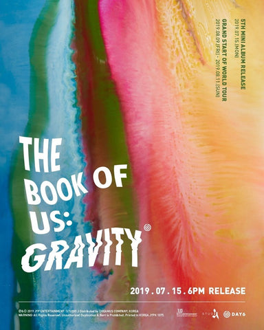 DAY6 - The Book of Us : Gravity(Random)