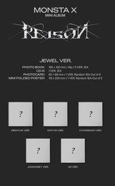 MONSTA X Mini Album Vol. 12 - REASON (Jewel Ver.)
