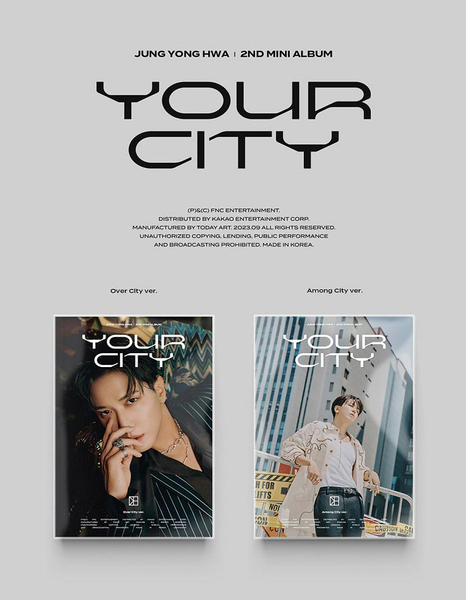 JUNG YONGHWA Mini Album Vol. 2 – YOUR CITY