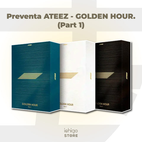 ATEEZ 10TH MINI ALBUM – GOLDEN HOUR : Part.1