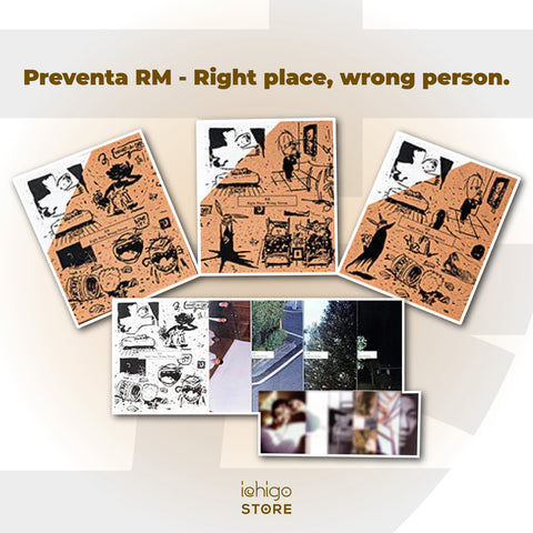 RM – Right Place, Wrong Person Weverse ver [Preventa]