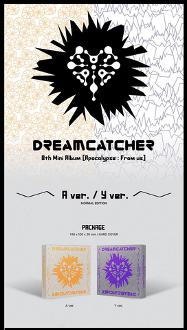 Dream Catcher Mini Album Vol. 8 - Apocalypse : From Us (Ver. A, Y) (Standard Edition)