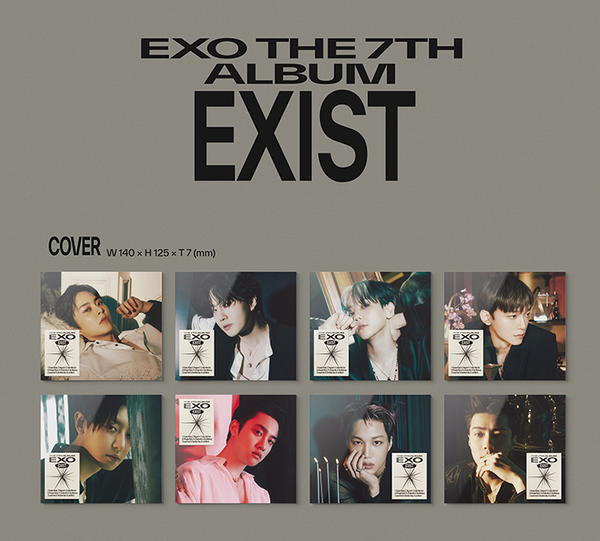 EXO Album Vol. 7 - EXIST (Digipack Ver.)