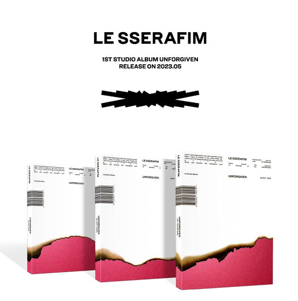 LEE SSERAFIM 1st Studio Album - UNFORGIVEN