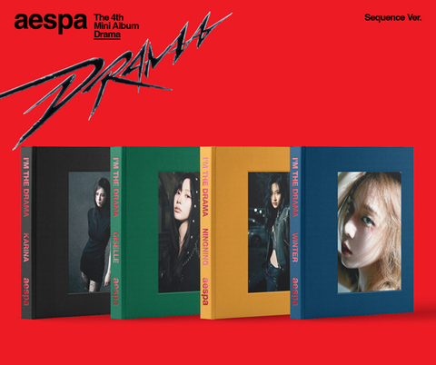 AESPA Mini Album Vol. 4 – Drama ( SEQUENCE Ver. )