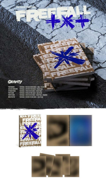 TXT – THE NAME CHAPTER : FREEFALL (GRAVITY Ver.) - [Preventa]