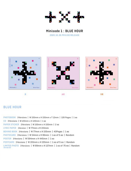 TXT - Minisode 1 : BLUE HOUR