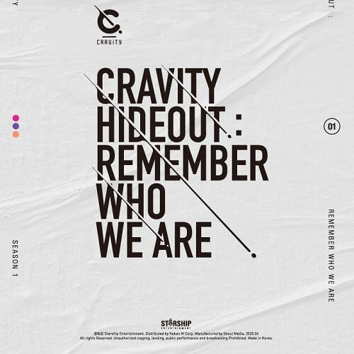 CRAVITY - SEASON1. [HIDEOUT: REMEMBER WHO WE ARE]