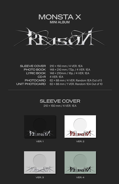 MONSTA X Mini Album Vol. 12 - REASON
