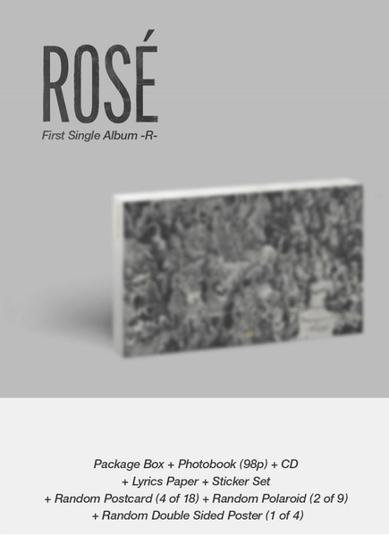 Rosé (BLACKPINK) First Single Album -R-