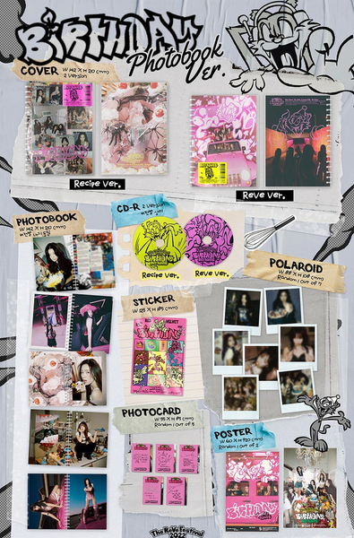 Red Velvet Mini Album - The ReVe Festival 2022 [Birthday] (Photo Book Ver.)