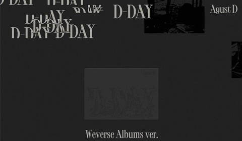 Agust D (SUGA) - D-DAY (Weverse Album)