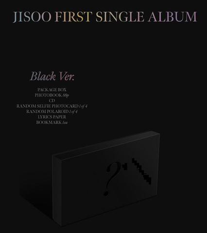 JISOO - FIRST SINGLE ALBUM