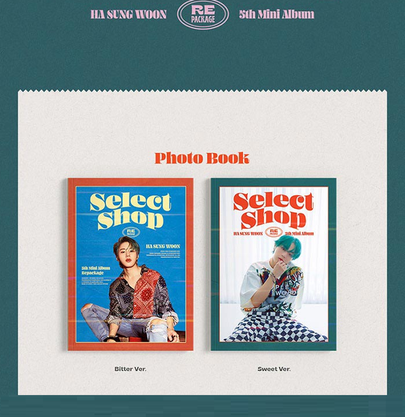 Ha Sung Woon Mini Album Vol. 5 (Repackage) - Select Shop