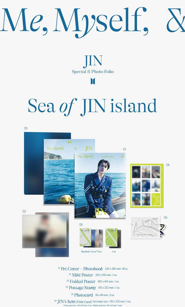 Jin - Special 8 Photo-Folio (Me, Myself, And Jin Sea Of JIN Island)