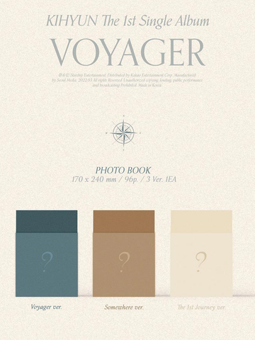 KIHYUN Single Album Vol. 1 - VOYAGER