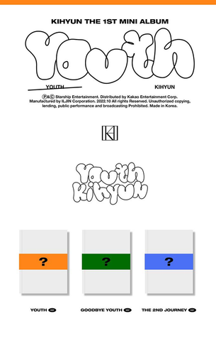 KIHYUN Mini Album Vol. 1 - YOUTH