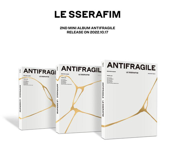 LE SSERAFIM Mini Album Vol. 2 - ANTIFRAGILE
