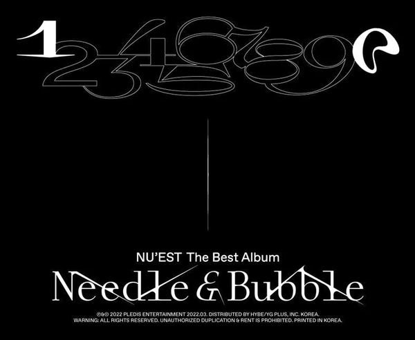 NU EST Best Album - Needle & Bubble (Limited Edition)