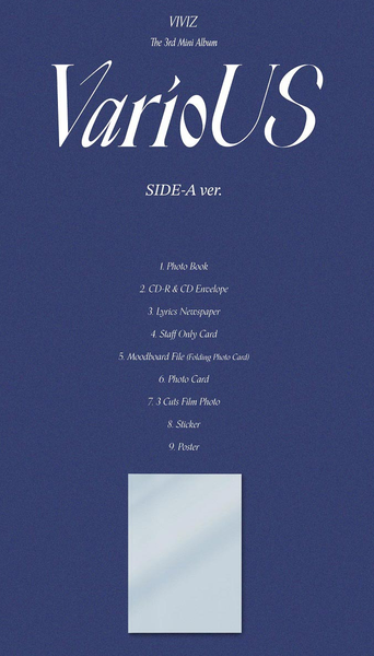 VIVIZ Mini Album Vol. 3 - VarioUS (Photobook Ver.)