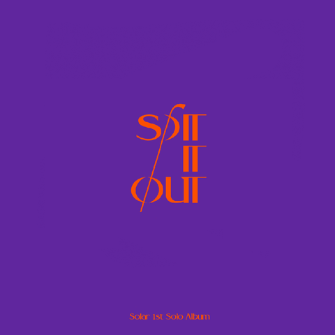 Solar (MAMAMOO) Single Album Vol. 1 - SPIT IT OUT